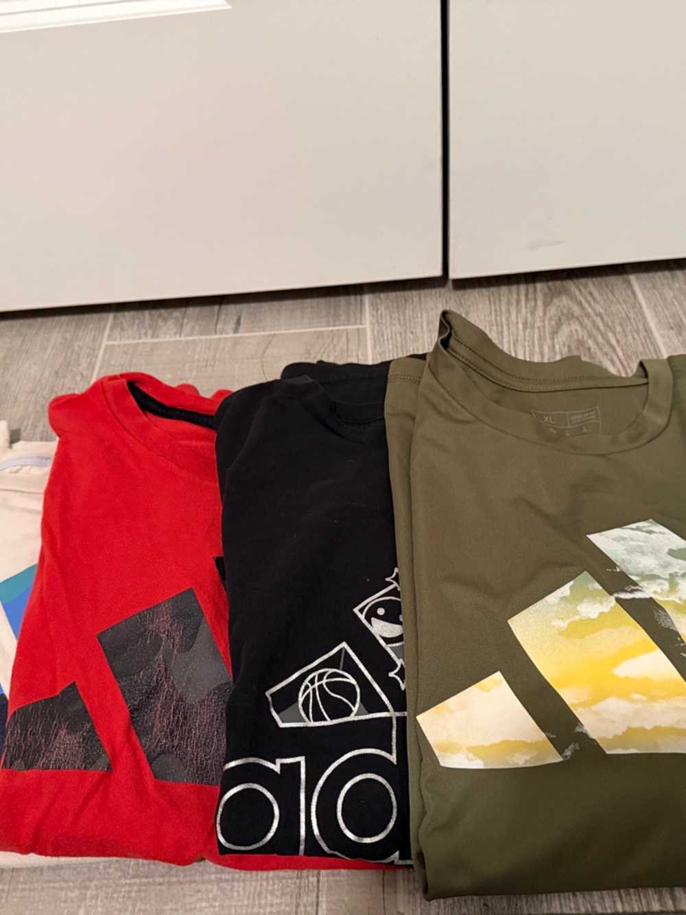 Boys bundle Adidas T-shirts